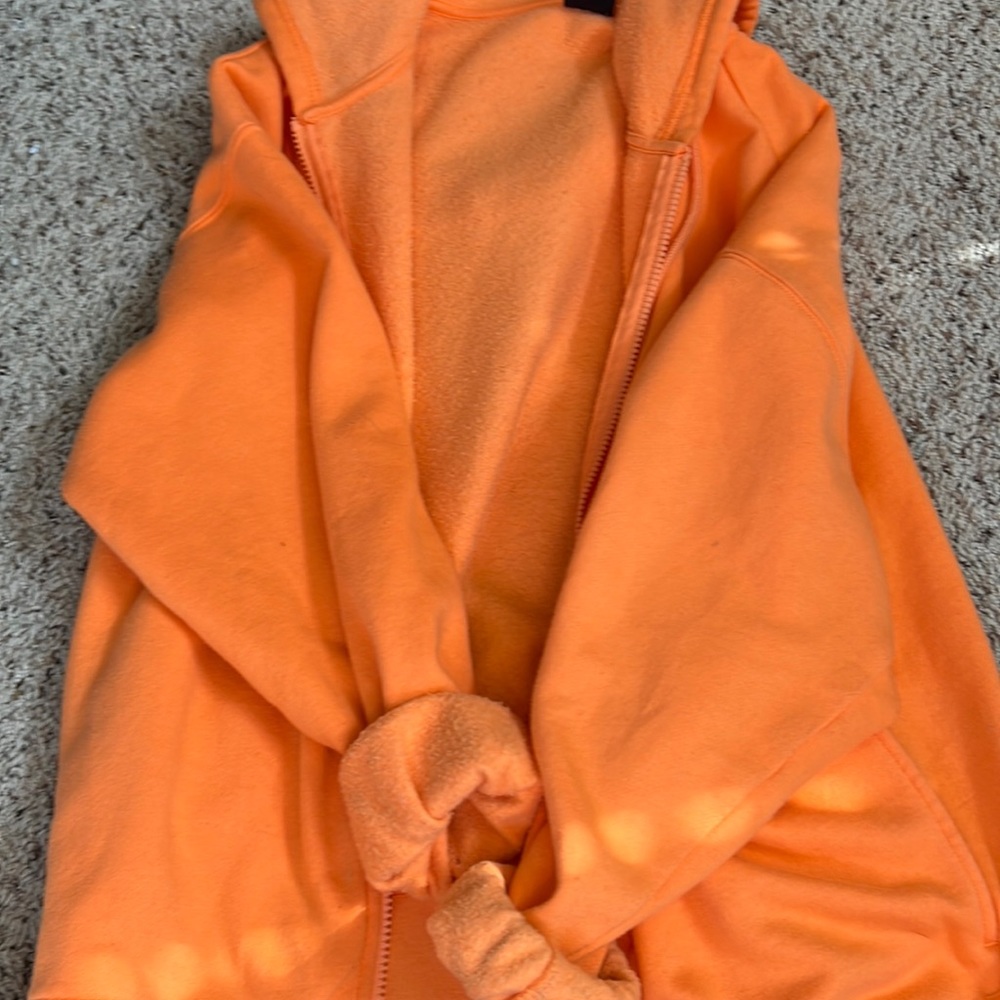 Orange Hoodie